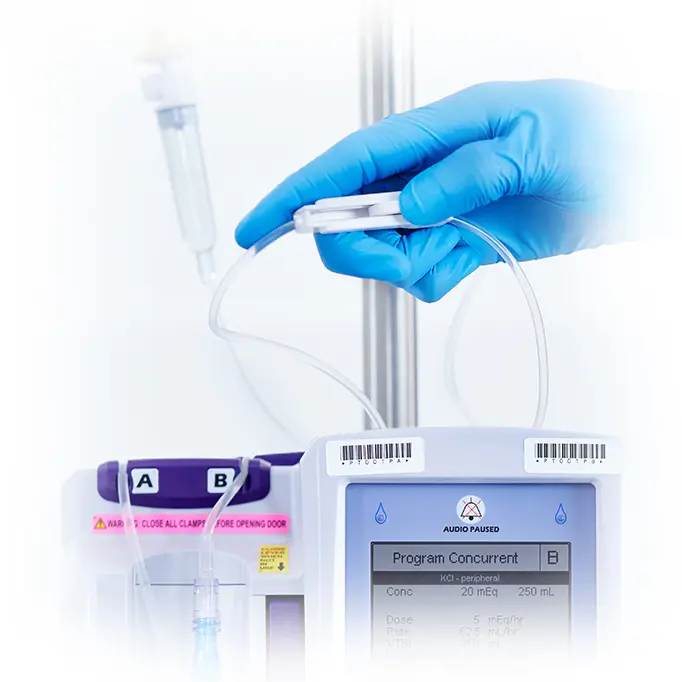 ICU Medicals Clamp product